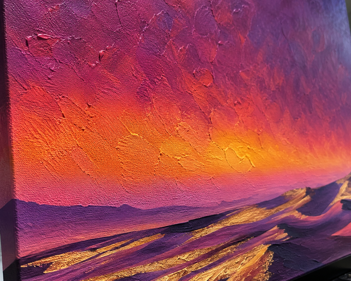 AVIORART Dunes at Dusk Wall Art Canvas