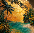 AVIORART Vitamin Sea Wall Art Canvas