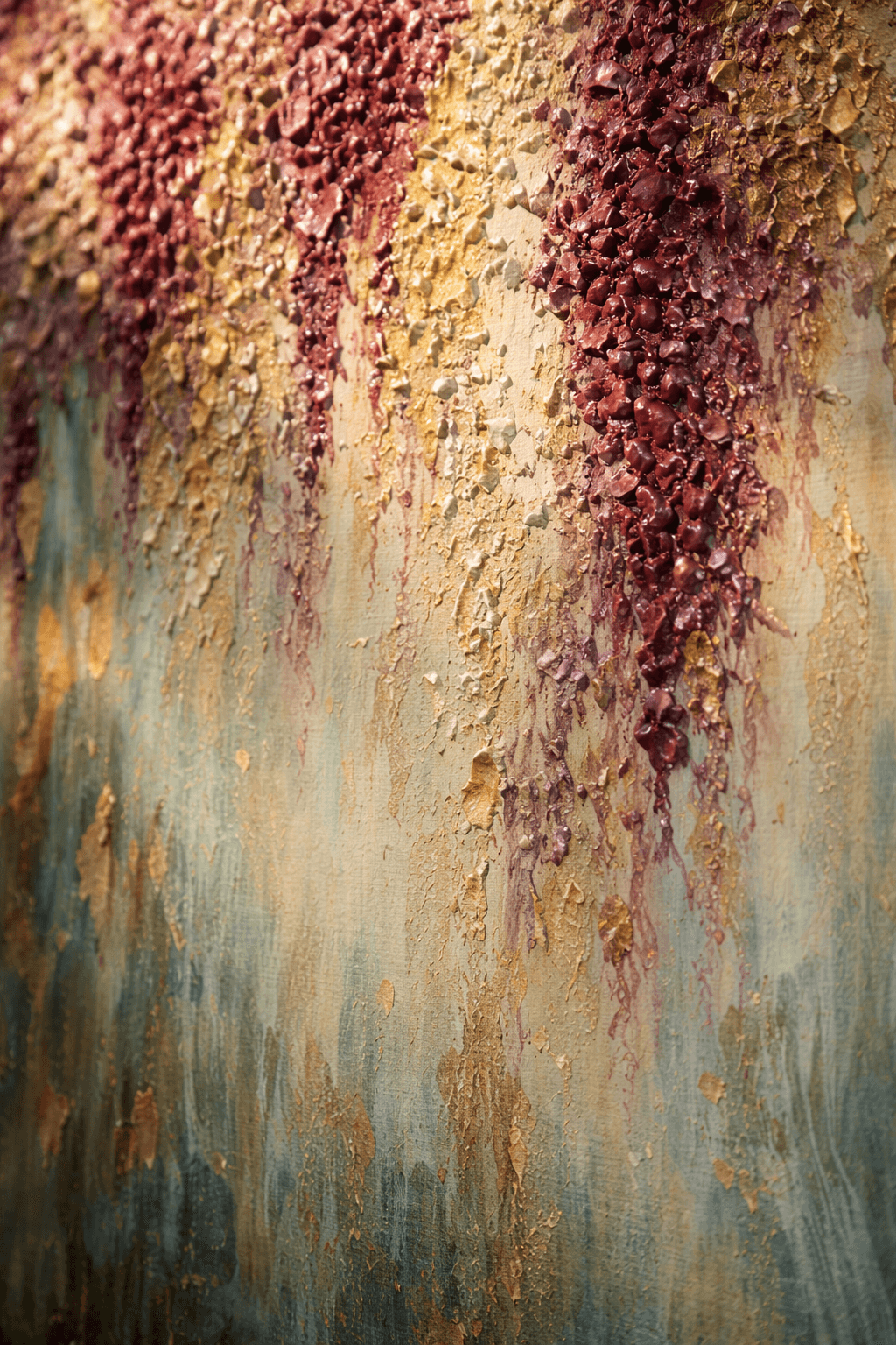 AVIORART Cascading Bloom Wall Art Canvas