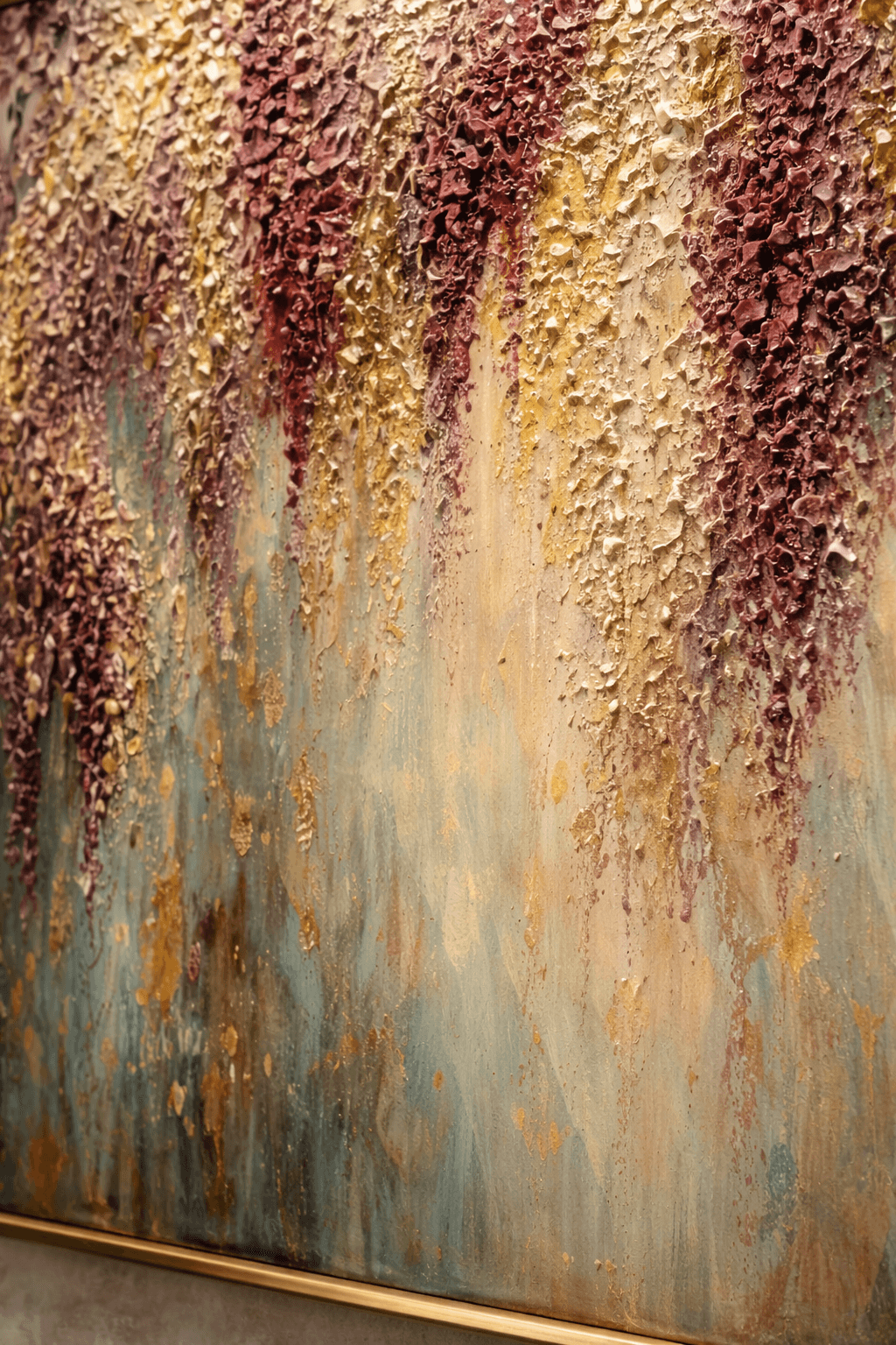 AVIORART Cascading Bloom Wall Art Canvas