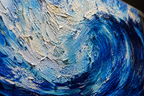 AVIORART Ocean's Power Wall Art Canvas