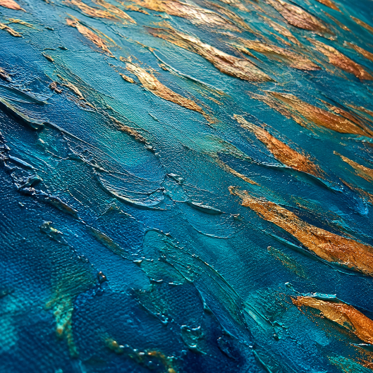AVIORART Go with the Flow Wall Art Canvas