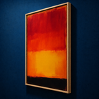 AVIORART The Waking Sun Wall Art Canvas