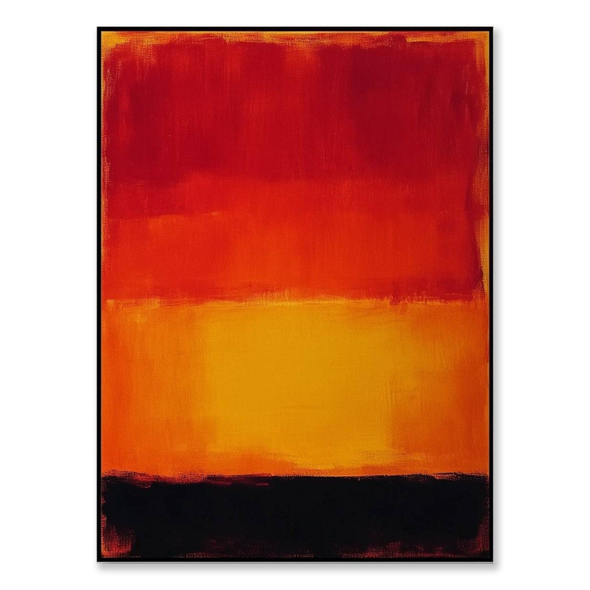 AVIORART The Waking Sun Wall Art Canvas
