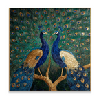 AVIORART The Golden Display Wall Art Canvas