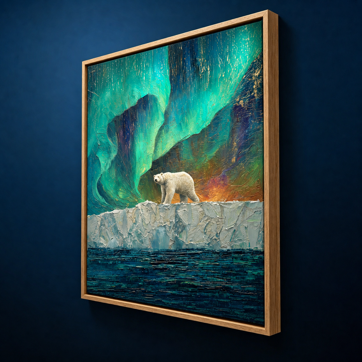 AVIORART The Ice Walker Wall Art Canvas