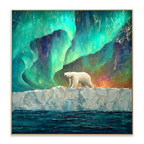 AVIORART The Ice Walker Wall Art Canvas