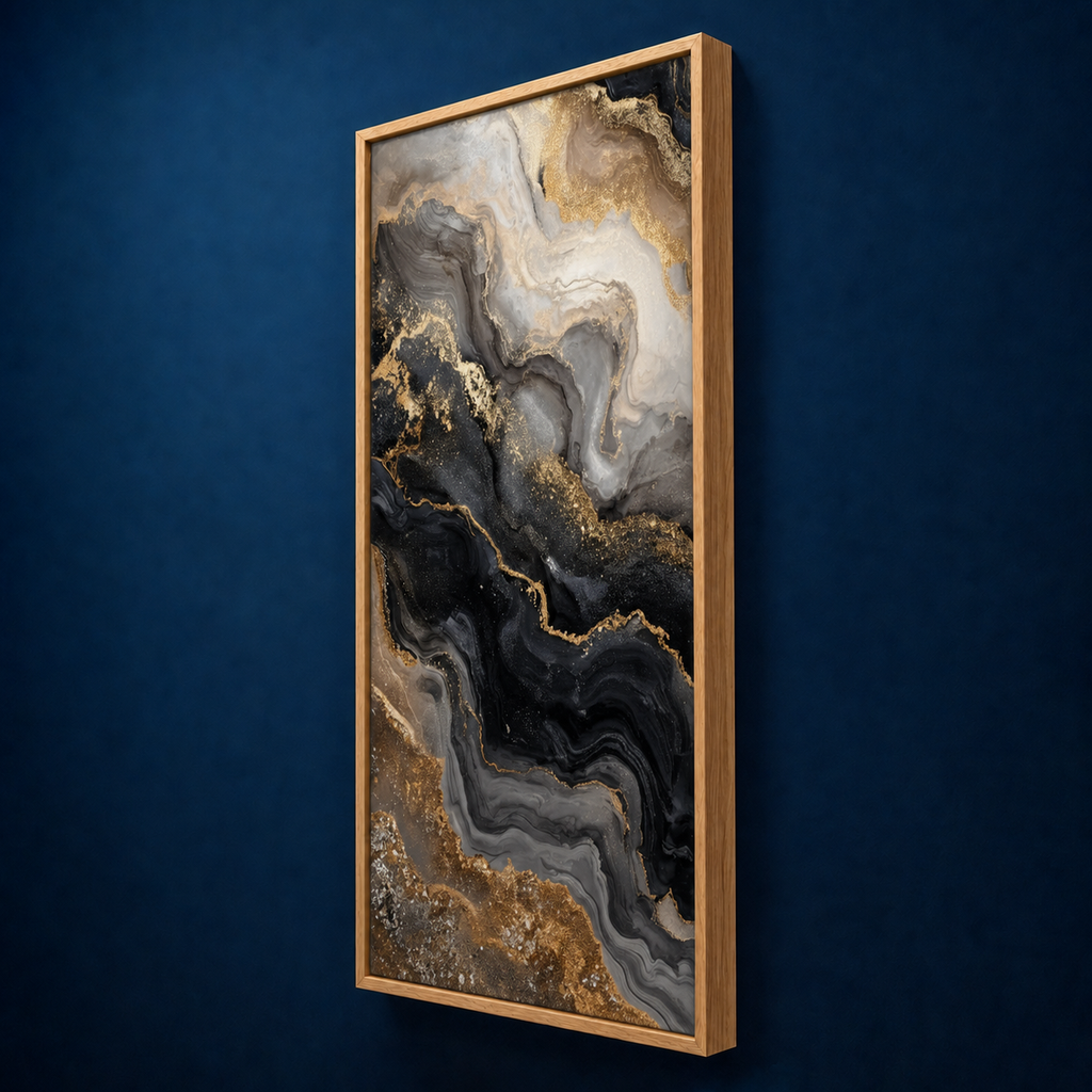 AVIORART The Obsidian Wall Art Canvas