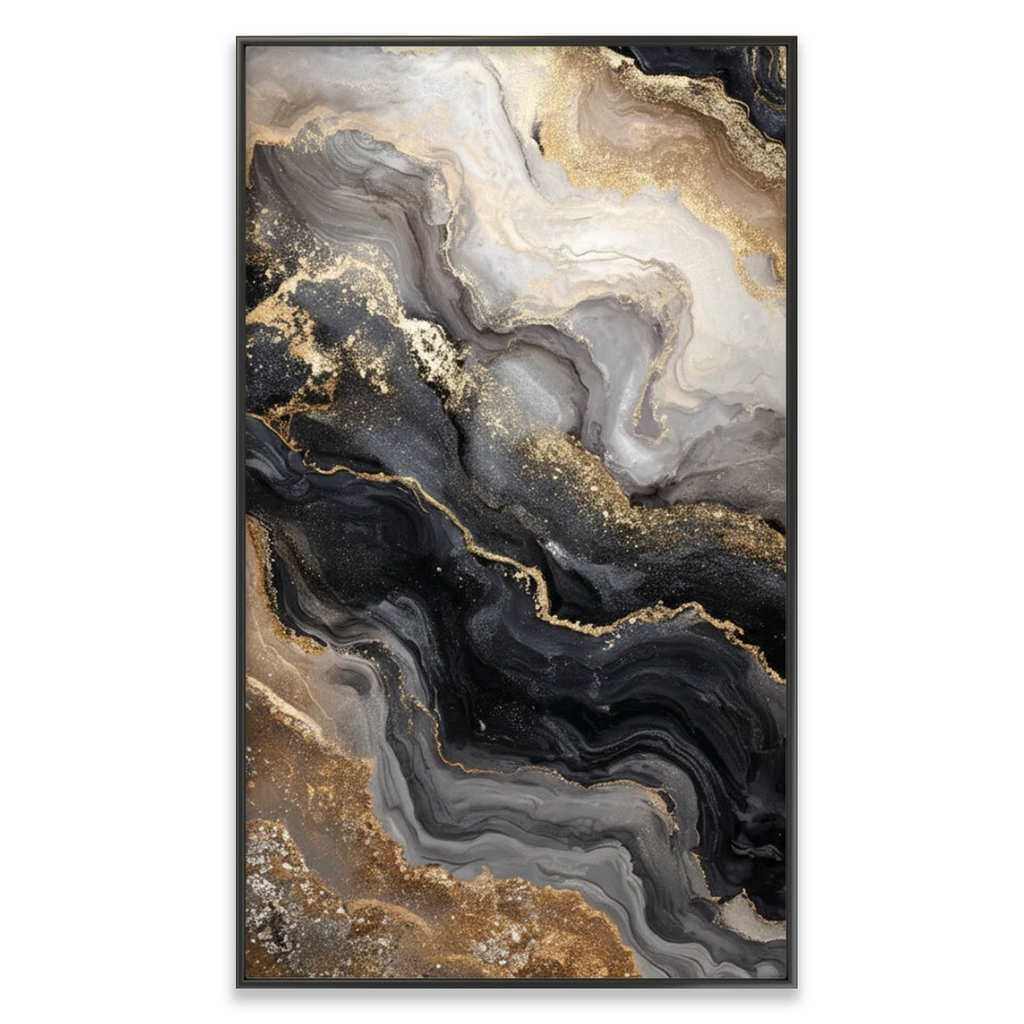 AVIORART The Obsidian Wall Art Canvas