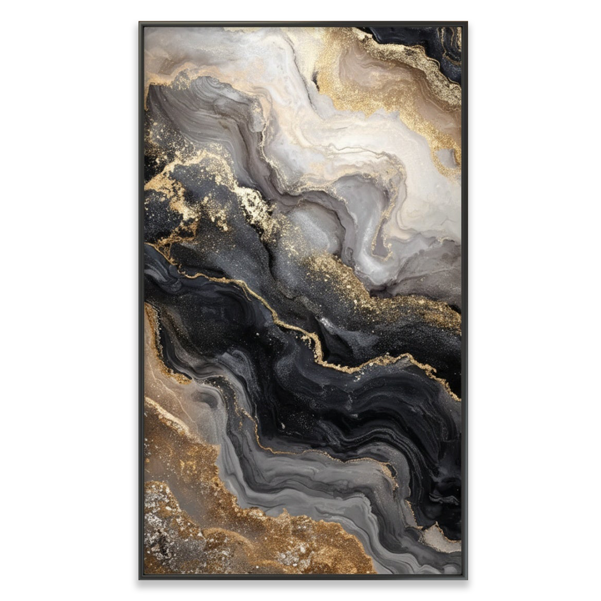AVIORART The Obsidian Wall Art Canvas