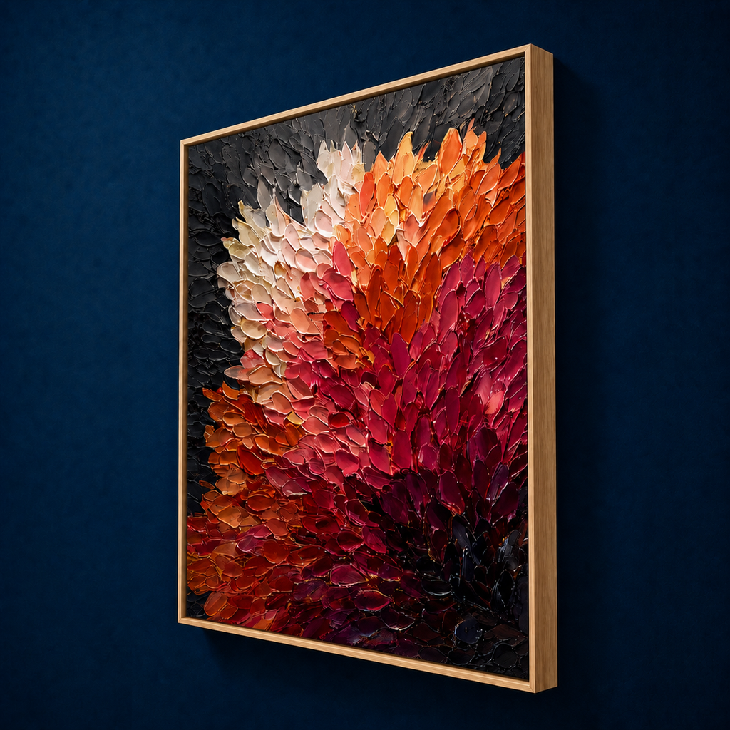 AVIORART The Petal Wall Wall Art Canvas