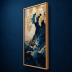 AVIORART The Rising Wave Wall Art Canvas