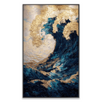 AVIORART The Rising Wave Wall Art Canvas