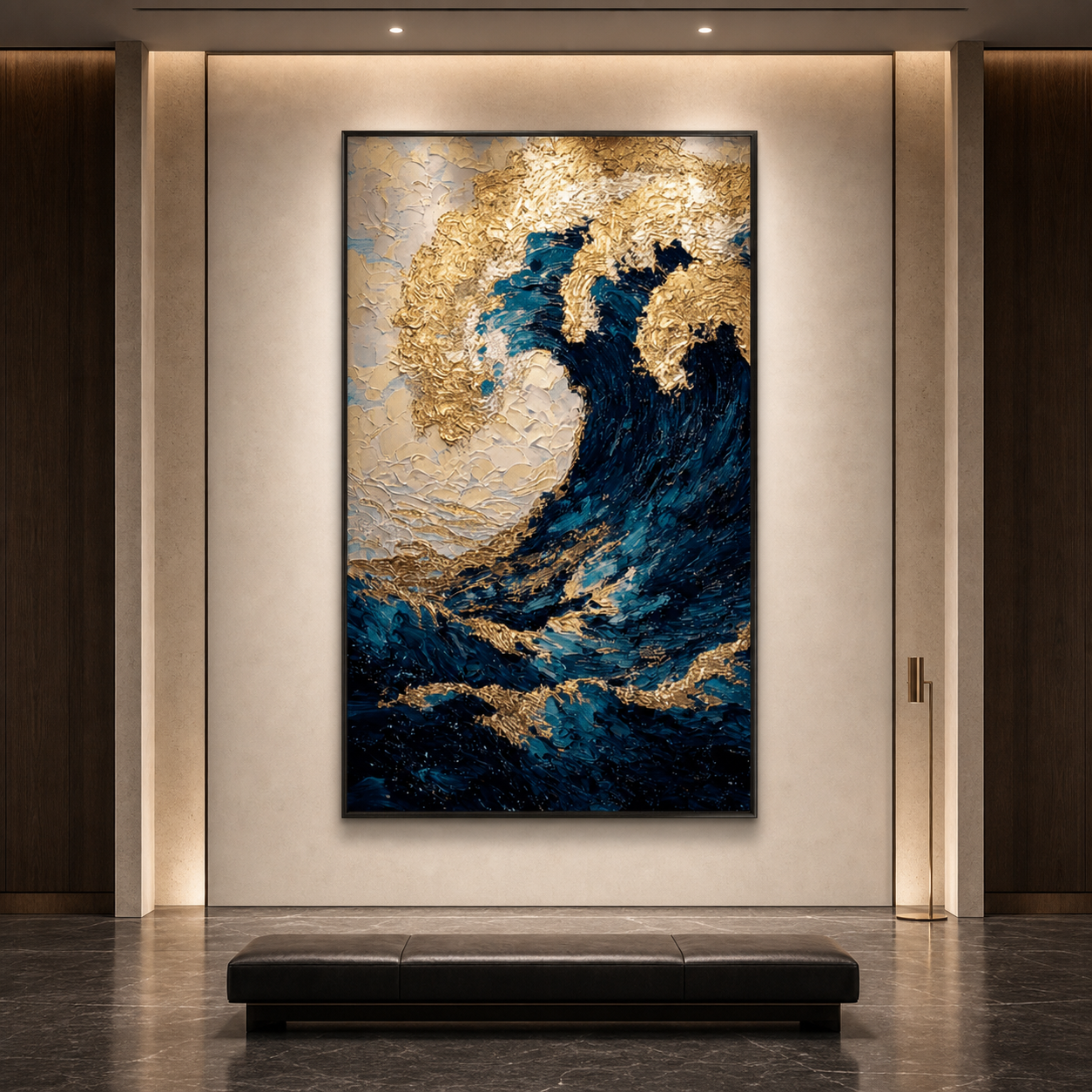 AVIORART The Rising Wave Wall Art Canvas
