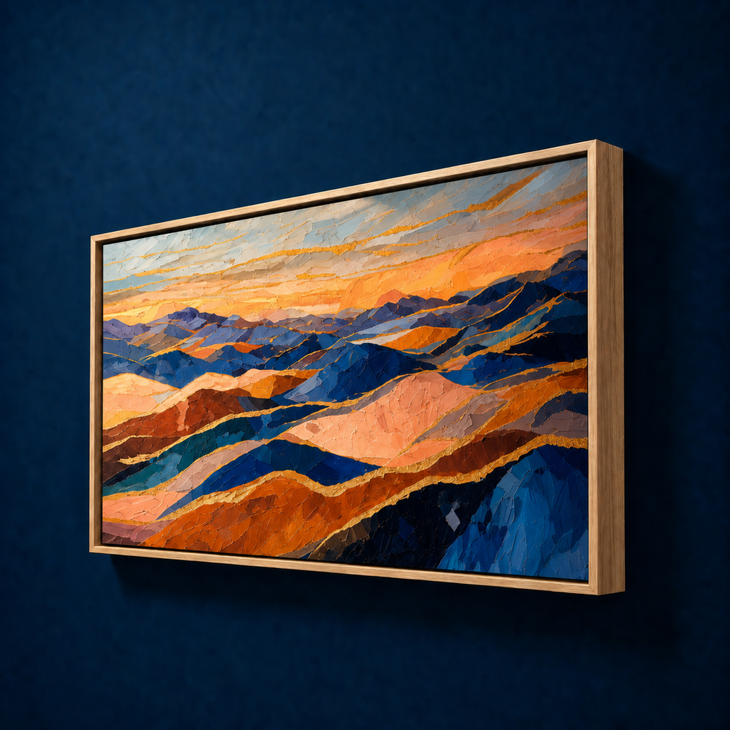 AVIORART The Shape of Distance Wall Art Canvas