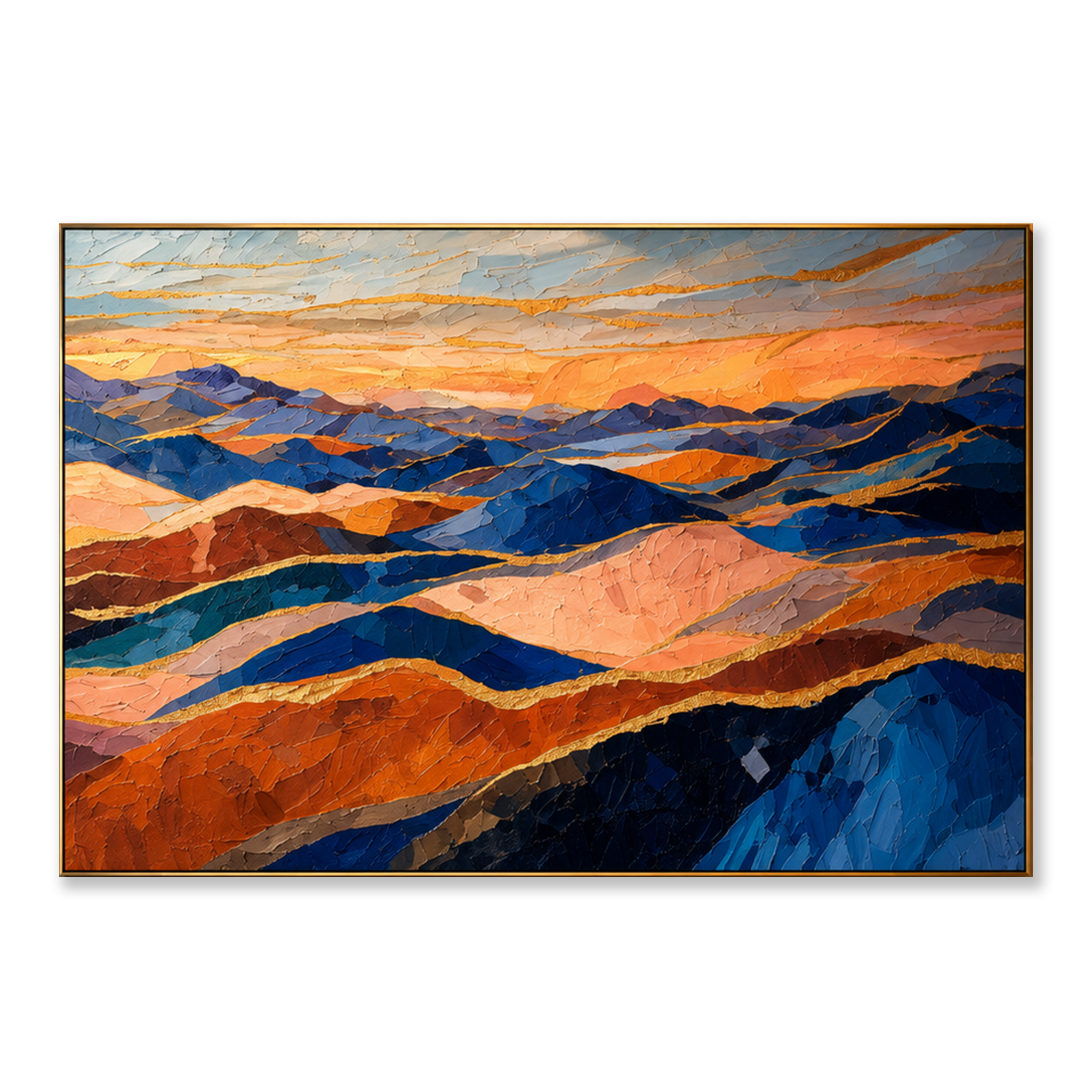 AVIORART The Shape of Distance Wall Art Canvas