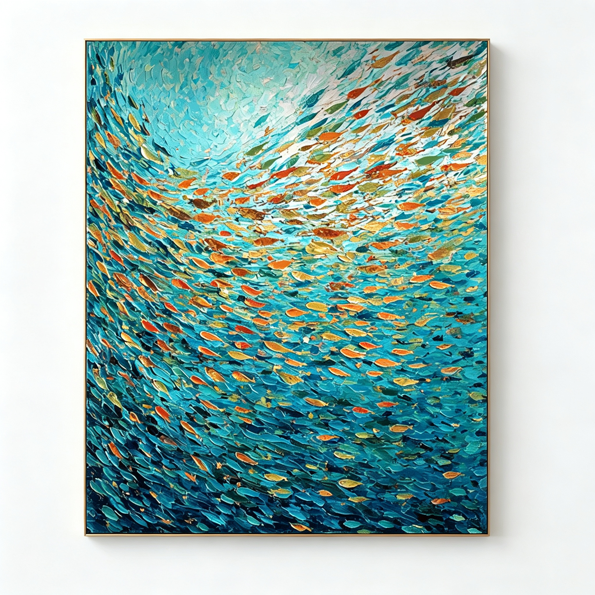 AVIORART The Spiral Reef Wall Art Canvas