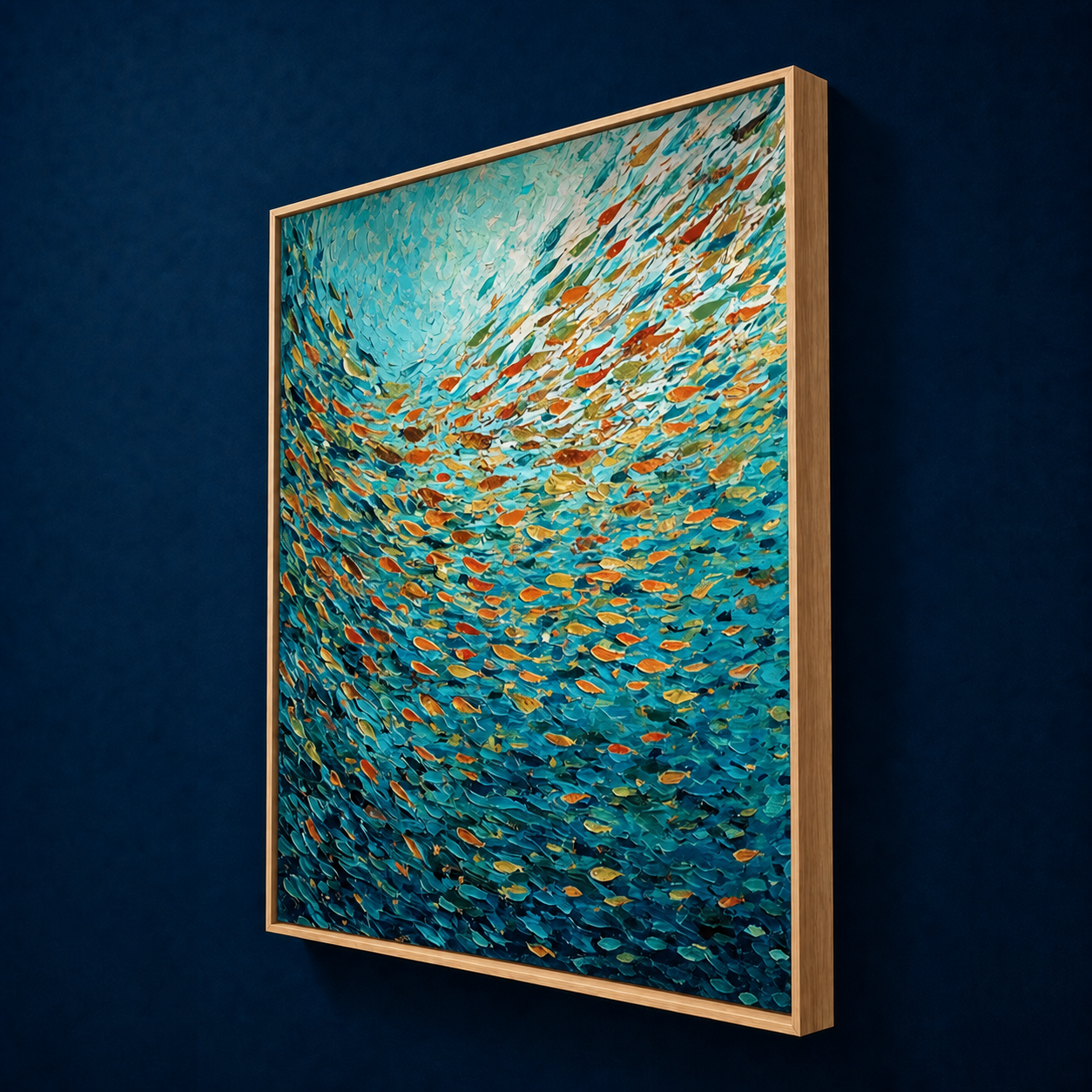 AVIORART The Spiral Reef Wall Art Canvas