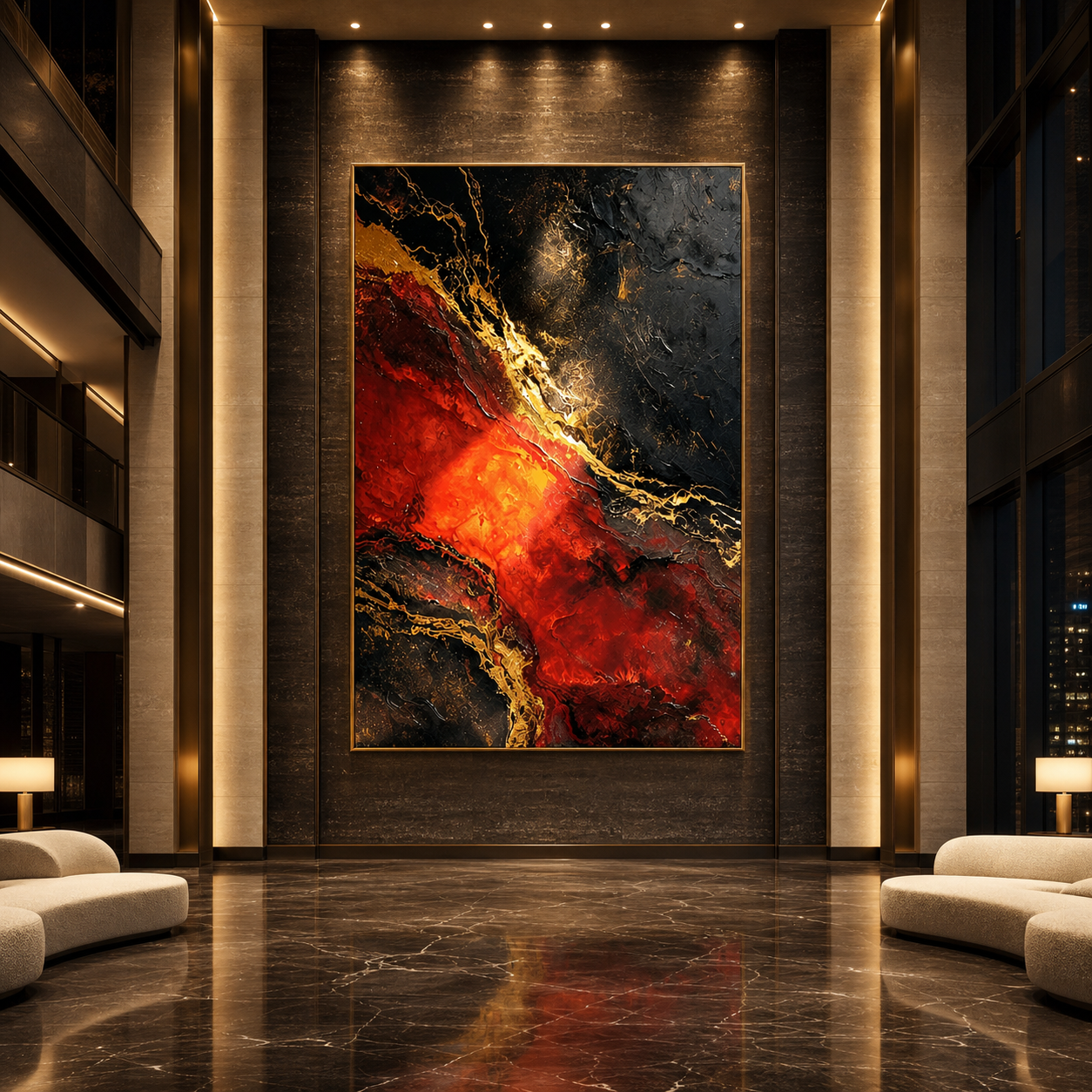AVIORART The Core Wall Art Canvas