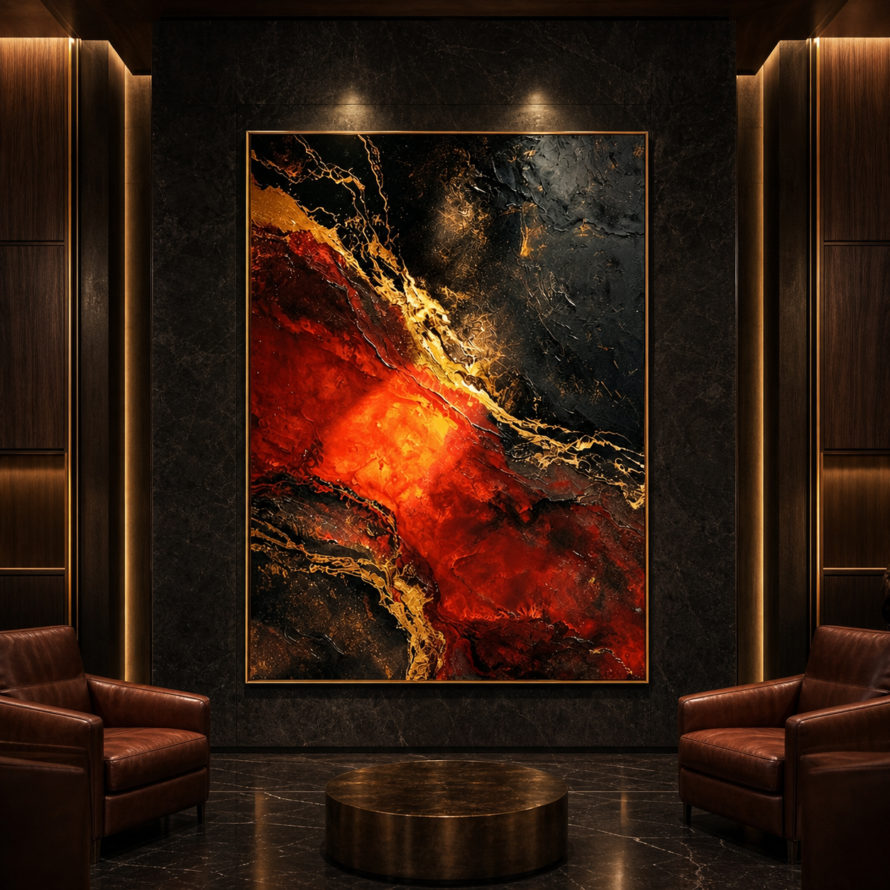 AVIORART The Core Wall Art Canvas