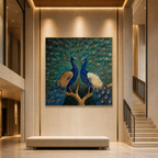 AVIORART The Golden Display Wall Art Canvas
