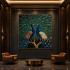 AVIORART The Golden Display Wall Art Canvas