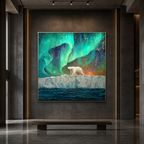 AVIORART The Ice Walker Wall Art Canvas
