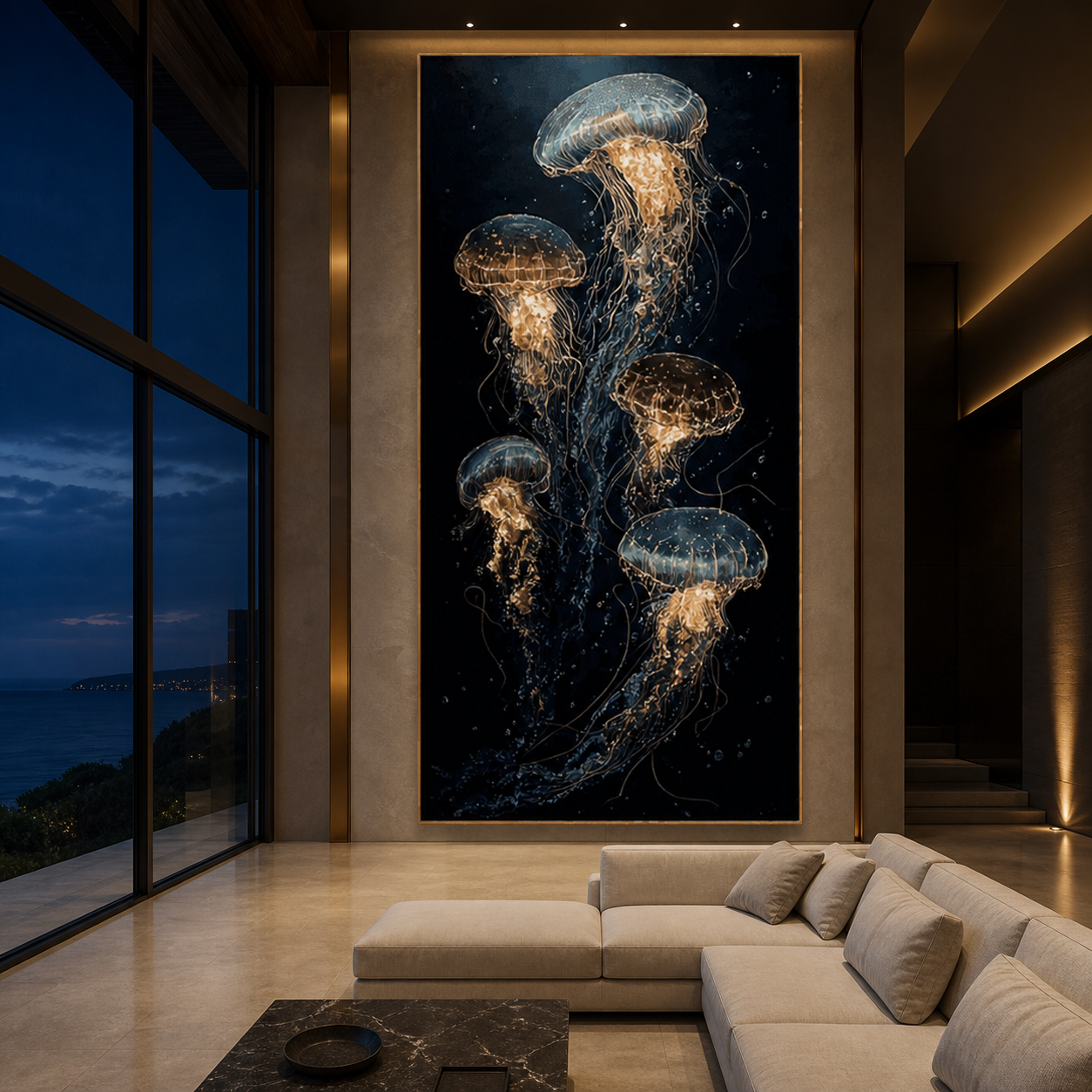 AVIORART The Midnight Ballet Wall Art Canvas