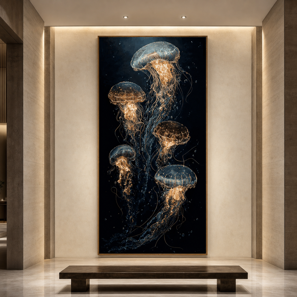 AVIORART The Midnight Ballet Wall Art Canvas