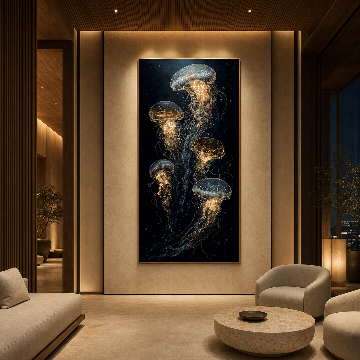 AVIORART The Midnight Ballet Wall Art Canvas