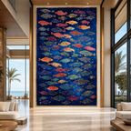 AVIORART The Parade Wall Art Canvas