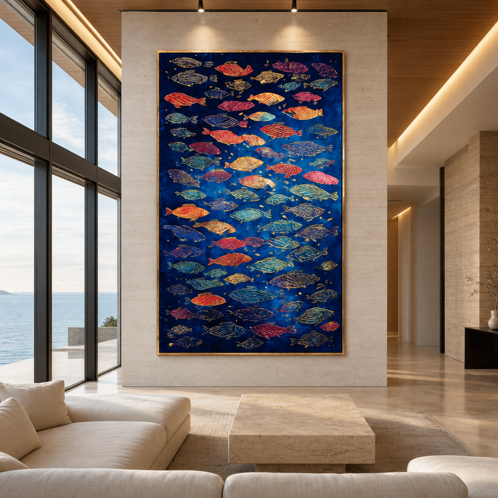 AVIORART The Parade Wall Art Canvas