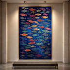 AVIORART The Parade Wall Art Canvas