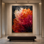AVIORART The Petal Wall Wall Art Canvas