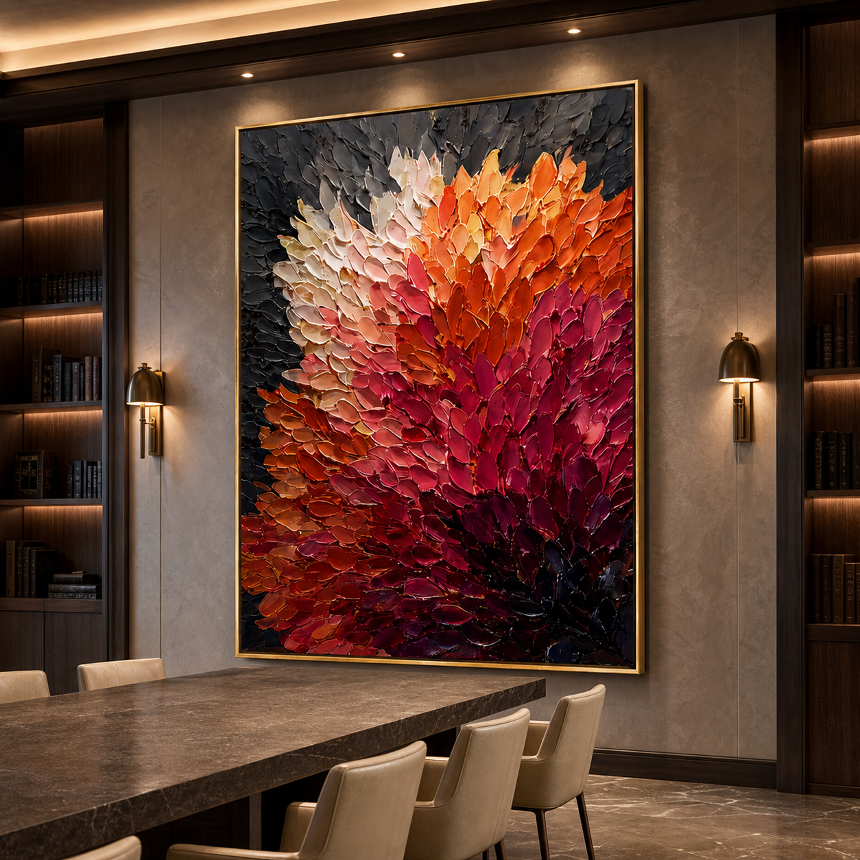 AVIORART The Petal Wall Wall Art Canvas