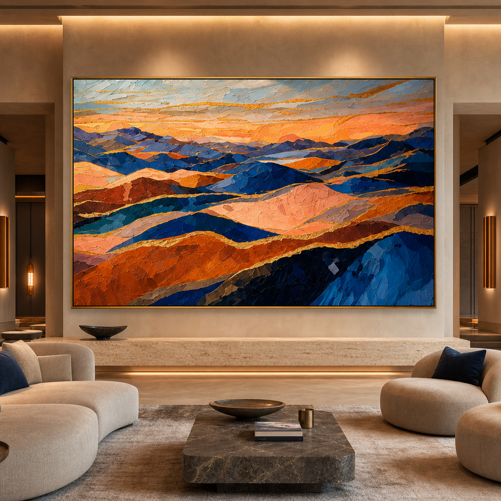 AVIORART The Shape of Distance Wall Art Canvas