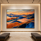 AVIORART The Shape of Distance Wall Art Canvas