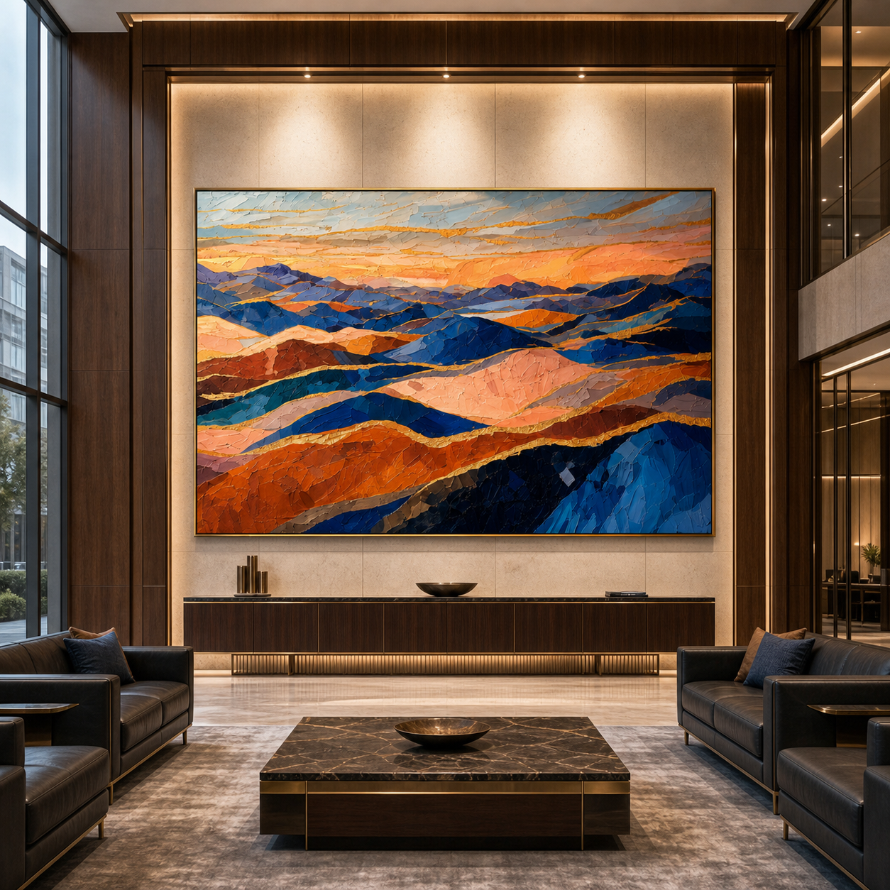 AVIORART The Shape of Distance Wall Art Canvas