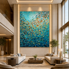 AVIORART The Spiral Reef Wall Art Canvas