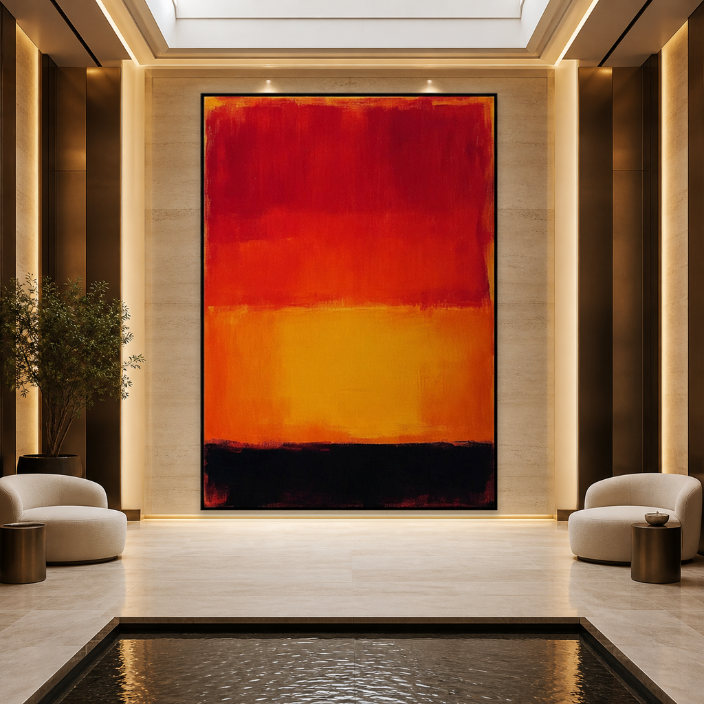 AVIORART The Waking Sun Wall Art Canvas