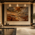 AVIORART Time Stone Wall Art Canvas