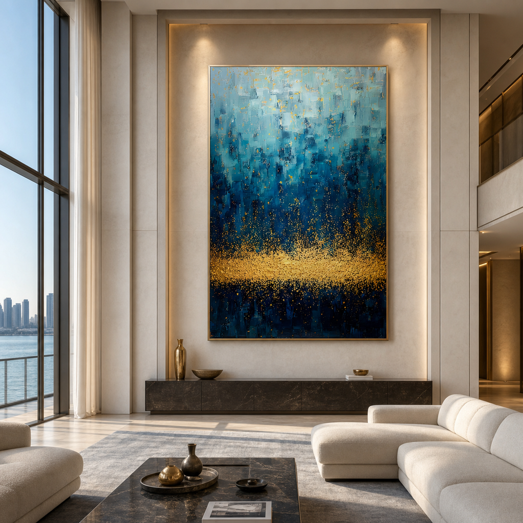 AVIORART Touched by Gold Wall Art Canvas