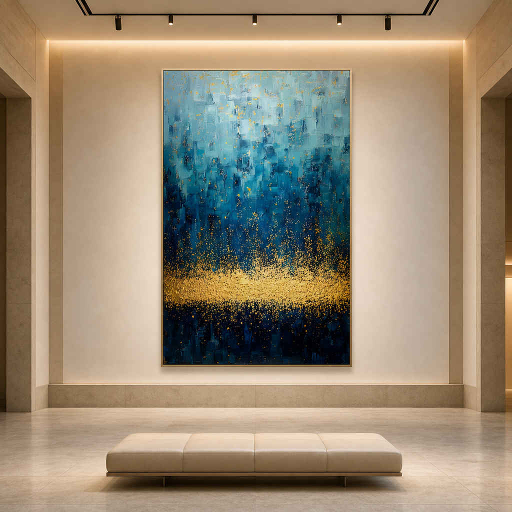 AVIORART Touched by Gold Wall Art Canvas