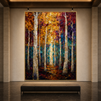 AVIORART Towards Colors Wall Art Canvas