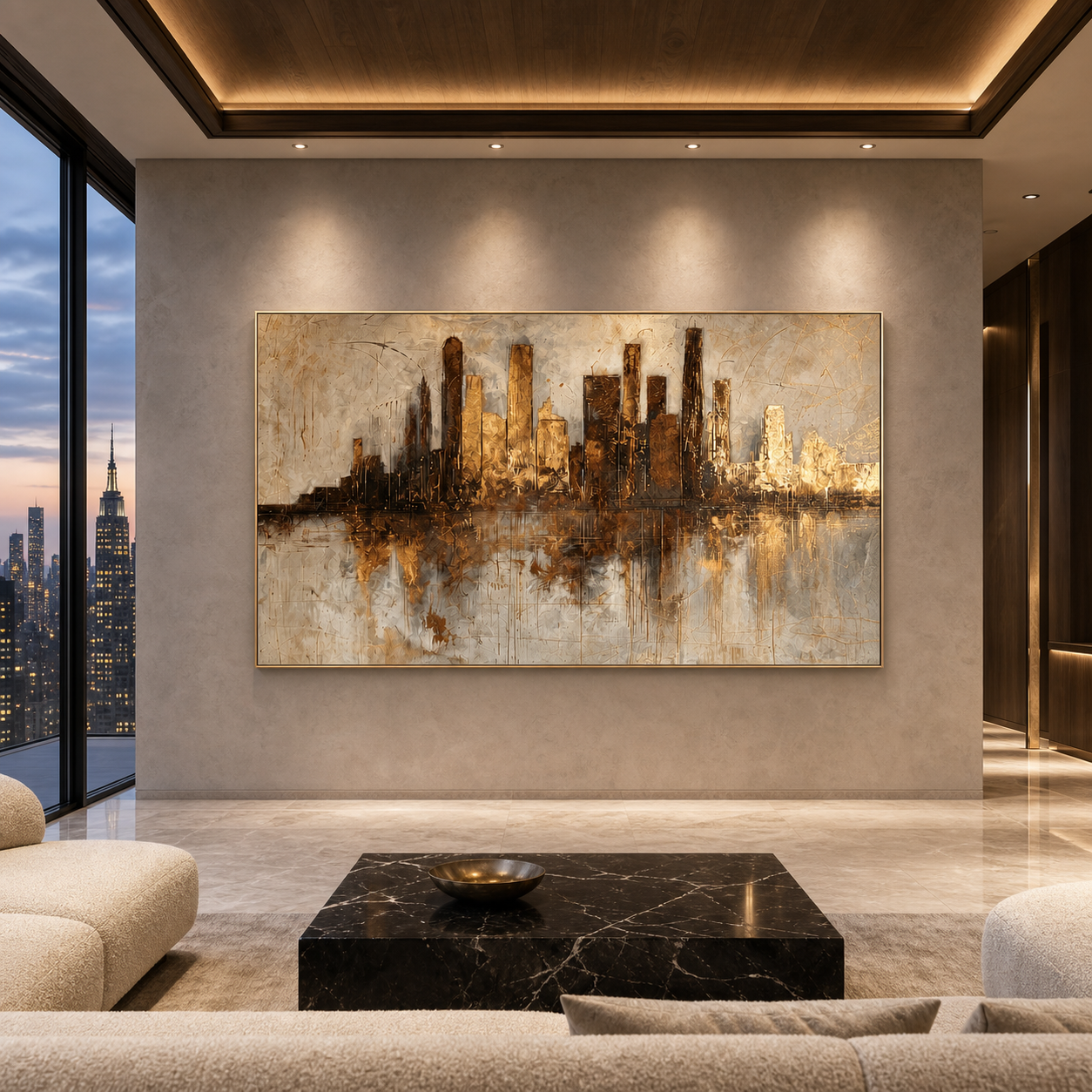 AVIORART Towers of Tomorrow Wall Art Canvas