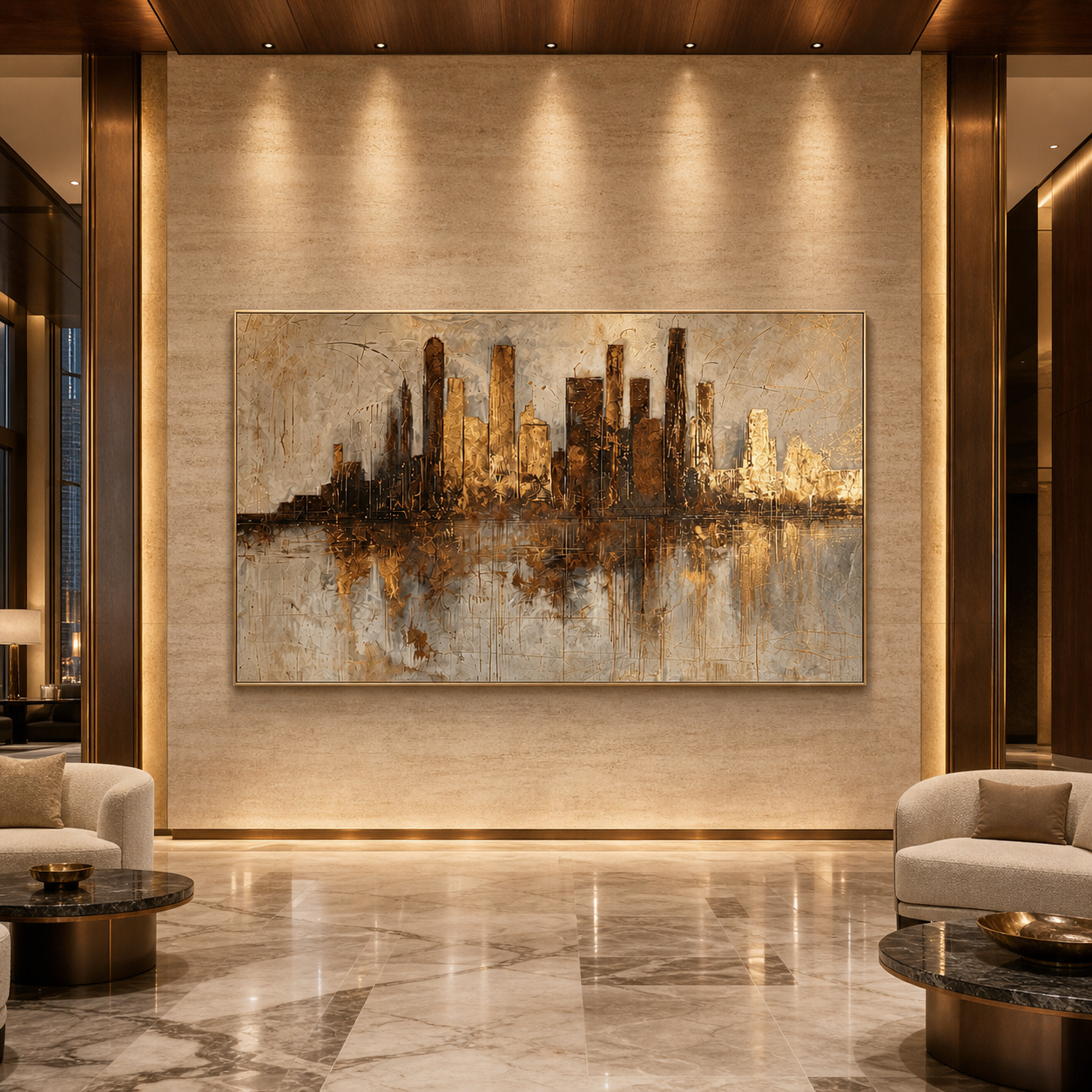 AVIORART Towers of Tomorrow Wall Art Canvas