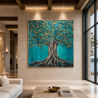 AVIORART Tree of Harmony Wall Art Canvas