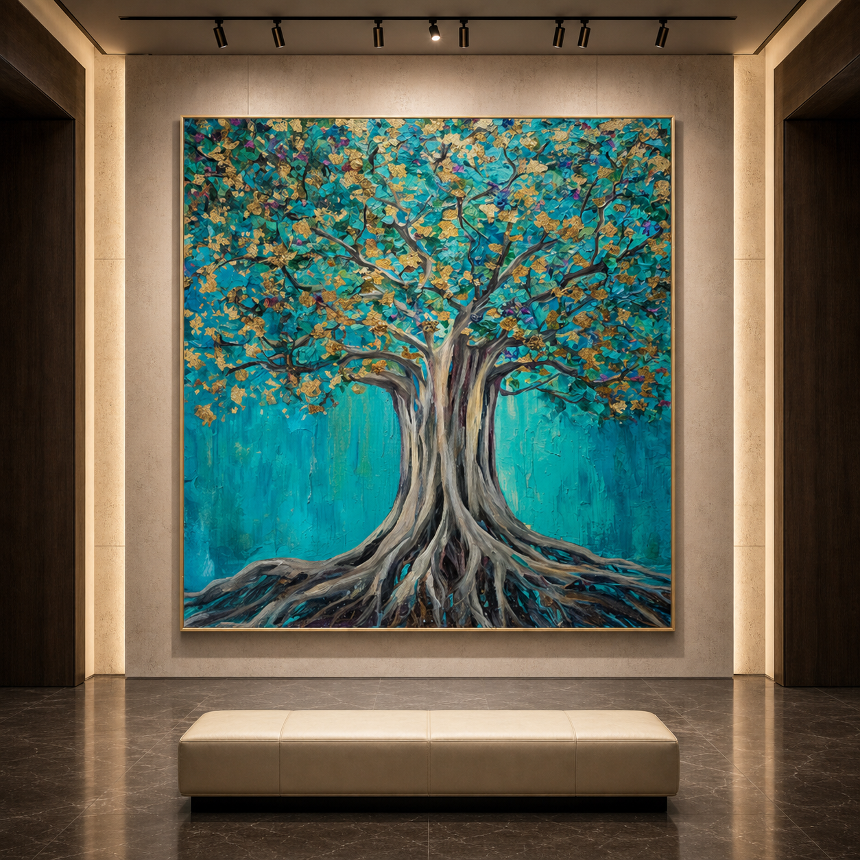 AVIORART Tree of Harmony Wall Art Canvas