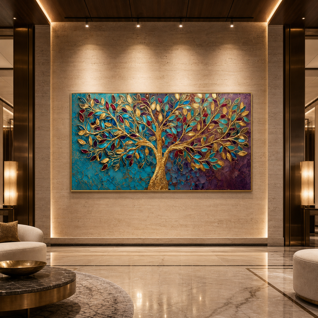 AVIORART Tree of Life Wall Art Canvas