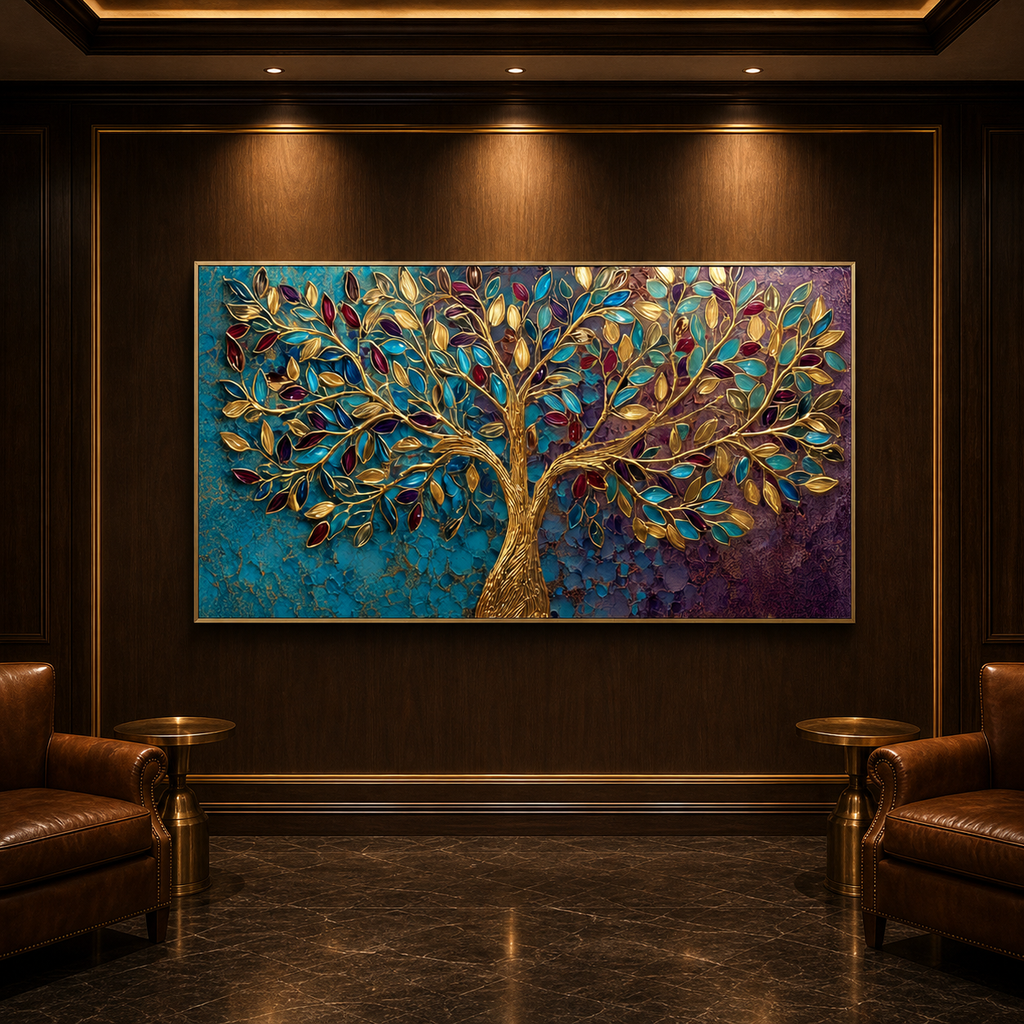 AVIORART Tree of Life Wall Art Canvas